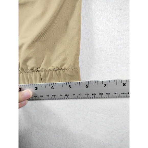 Hurley Pants Mens Medium Tan Jogger Nylon Blend Elastic Waist Cuffed Casual - Picture 14 of 16